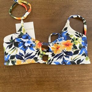 Midori Bikinis Floral Garden Mau Loa Top